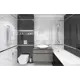 Керамическая плитка Laparet Negro х9999281557 25x75см 1.69 м² цвет черный, цена за упаковку