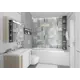 Керамическая плитка Laparet Cement х9999225752 25x75см 1.69 м² цвет серый, цена за упаковку
