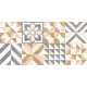 Керамическая плитка Global tile Marmaris gt GT129VG 25x50см 1.375 м2 цвет белый, цена за упаковку