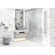 Плитка Alma ceramica Mercury TWU09MRC707 24.9x50см 1.245 м² цвет серо-голубой, цена за упаковку