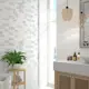 Плитка Керамин Мирабель 7 тип 1 30x60 30x60см 1.98 м² цвет белый, цена за упаковку