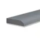 Плинтус Бордюр Акриловый для Ванной Комнаты Пару Палок Бетон R12 12x100x1800