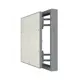 Люк ревизионный Evecs D4040 ceramo steel сталь с покрытием цвет серый 40x40см