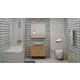Керамическая плитка Керамин Дюна CDB00016959 60x30см 1.98 м² цвет белый, цена за упаковку