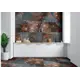 Керамогранит Arcadia Ceramica Vulcano Azzuro ME5001-A 60x120см цвет синий с коричневым и золотой металлизацией, цена за упаковку