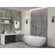 Бордюр Azori Sonnet 587901001prm 6.2x50.5см цвет серый