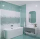 Настенная плитка Azori Calypso 00-00001243ekb 20.1x50.5см цвет бирюзовый
