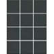 Керамическая плитка Kerama marazzi Агуста 1333 30x40см цвет черный, цена за упаковку