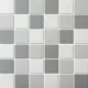 Декоративная мозаика Nsmosaic Pa-550 NS08PL0205nsk 30.6x30.6см цвет Серый/серебристый