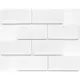 Декоративная мозаика Nsmosaic Pq73150-03 NS11PL0017nsk 31x31.2см цвет Белый