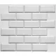 Декоративная мозаика Nsmosaic Pr4595-31 NS11PL0057nsk 29.5x29.1см цвет Белый