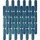 Декоративная мозаика Nsmosaic R-344 NS11PL0073nsk 30x30см цвет Зеленый