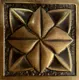 Вставка Армада Лилия - бронза 5x5см цвет латунь
