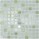 Декоративная мозаика Bonaparte Jump green №8 (light) Jump Green №8 (light) 300*300 30x30см цвет Зеленый