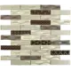 Декоративная мозаика Bonaparte Optima brown 30x30см цвет Коричневый