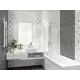 Декор Azori 587192002tmn Devore 31.50x63 см, цвет Белый