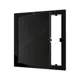 Люк ревизионный LN нажимной EVECS L1515N black 17.2x17.2 цвет черный