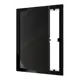 Люк ревизионный LN нажимной EVECS L1520N black 17.2x22.2 цвет черный