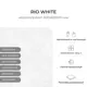 Керамогранит Керамопро Бетон Rio White 60x60см цвет rio white