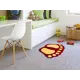 Коврик для ванной Shahintex Лапки Microfiber 688713 80x50 см