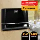 Диспенсер для бумажных полотенец Puff-5135Bl, черный, ABS-пластик