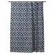 Штора для ванной Tkano Traffic Cuts & Pieces 180x200 см цвет синий