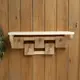 Полка деревянная комбинированная 5 креплений