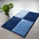 Коврик для ванной комнаты Ridder Quad синий 60x90см