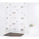 Штора для ванных комнат Ridder Fishes бежевый/коричневый 180x200см
