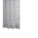 Штора для ванных комнат Ridder Domino синий/голубой 180x200см