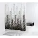 Штора для ванных комнат Ridder Skyline серый 180x200см