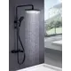 Душевая стойка Oute T11214H со смесителем цвет черный матовый