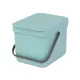 Ведро мусорное Brabantia Sort & Go 109645 6л цвет мятный