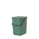 Ведро мусорное Brabantia Sort & Go 129964 25л цвет темно-зеленый