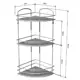 Полка для ванной TEKNO-TEL BK075B угловая 21x49см цвет черный