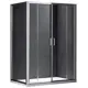 Душевая ширма Gemy Victoria S30192E-A80 прямоугольная 140x80см