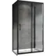 Душевая ширма Abber Schwarzer Diamant AG30100B-S90B-S90B 100x90см