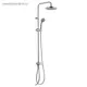 Душевая система Accoona 1356641 2 режима цвет хромированный