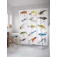 Шторка для ванной комнаты JoyArty sc_21298 200x180см цвет жёлтый золотой