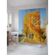 Шторка для ванной комнаты JoyArty sc_37657 200x180см цвет жёлтый золотой