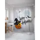 Шторка для ванной комнаты JoyArty sc_36718 200x180см цвет оранжевый медный