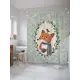 Шторка для ванной комнаты JoyArty sc_385256 200x180см цвет синий