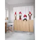 Шторка для ванной комнаты JoyArty sc_20309 200x180см цвет красный