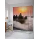 Шторка для ванной комнаты JoyArty sc_21257 200x180см цвет жёлтый золотой