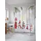 Шторка для ванной комнаты JoyArty sc_21492 200x180см цвет белый