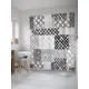 Шторка для ванной комнаты JoyArty sc_35985 200x180см цвет серый серебристый