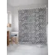 Шторка для ванной комнаты JoyArty sc_31041 200x180см цвет белый