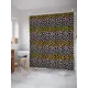 Шторка для ванной комнаты JoyArty sc_28972 200x180см цвет жёлтый золотой