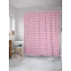 Шторка для ванной комнаты JoyArty sc_31747 200x180см цвет розовый