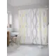 Шторка для ванной комнаты JoyArty sc_34684 200x180см цвет жёлтый золотой